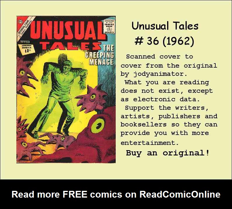 Read online Unusual Tales comic -  Issue #36 - 37