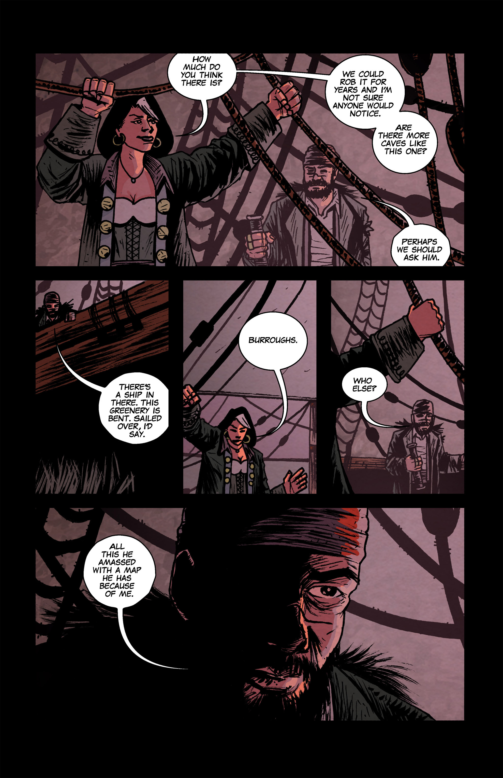 Read online Pirate Eye: Exiled From Exile comic -  Issue #4 - 8