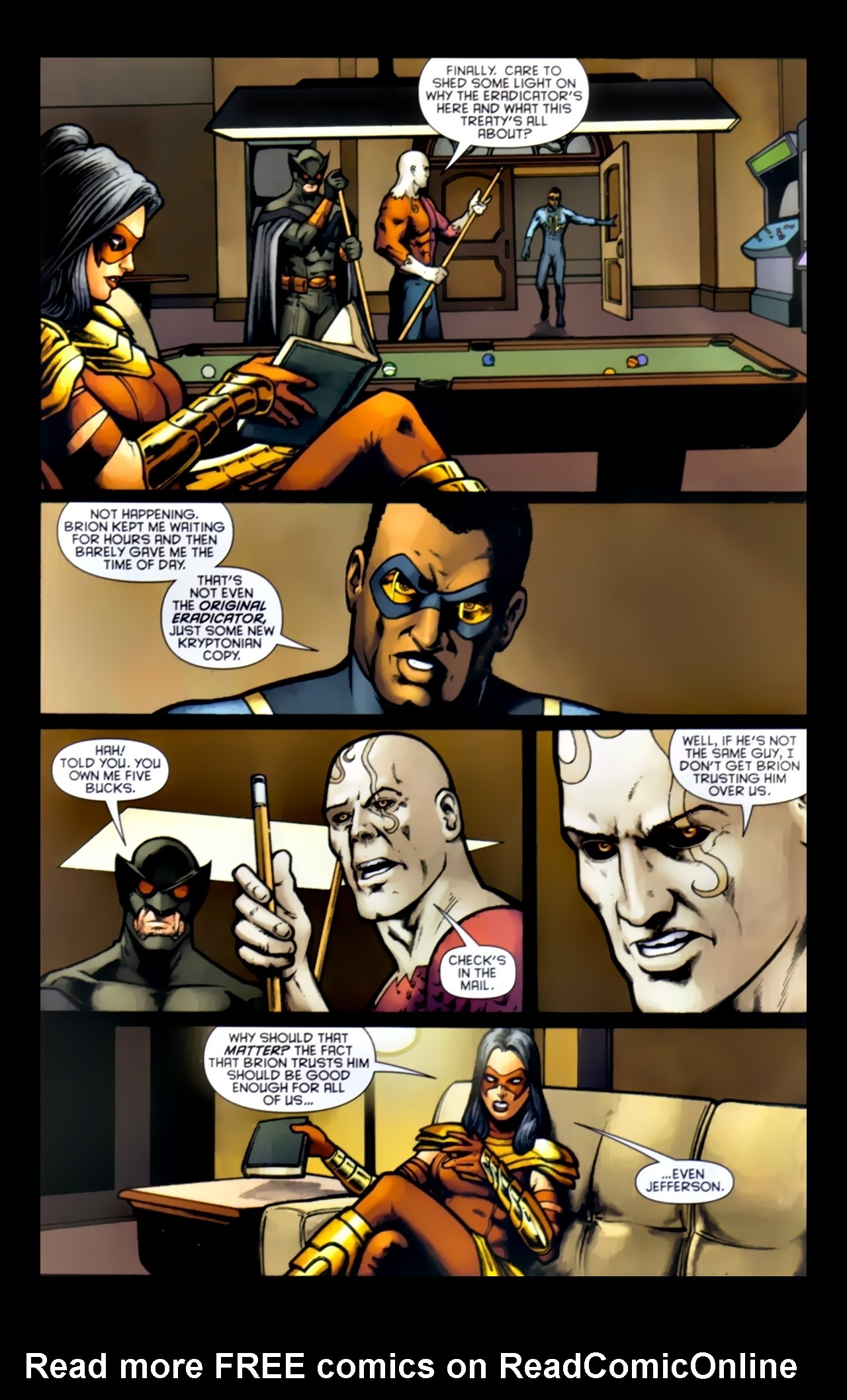 Read online The Outsiders (2009) comic -  Issue #27 - 5