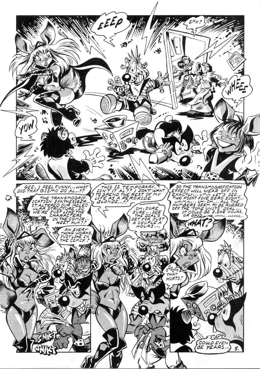 Read online Army  Surplus Komikz Featuring: Cutey Bunny comic -  Issue #5 - 10