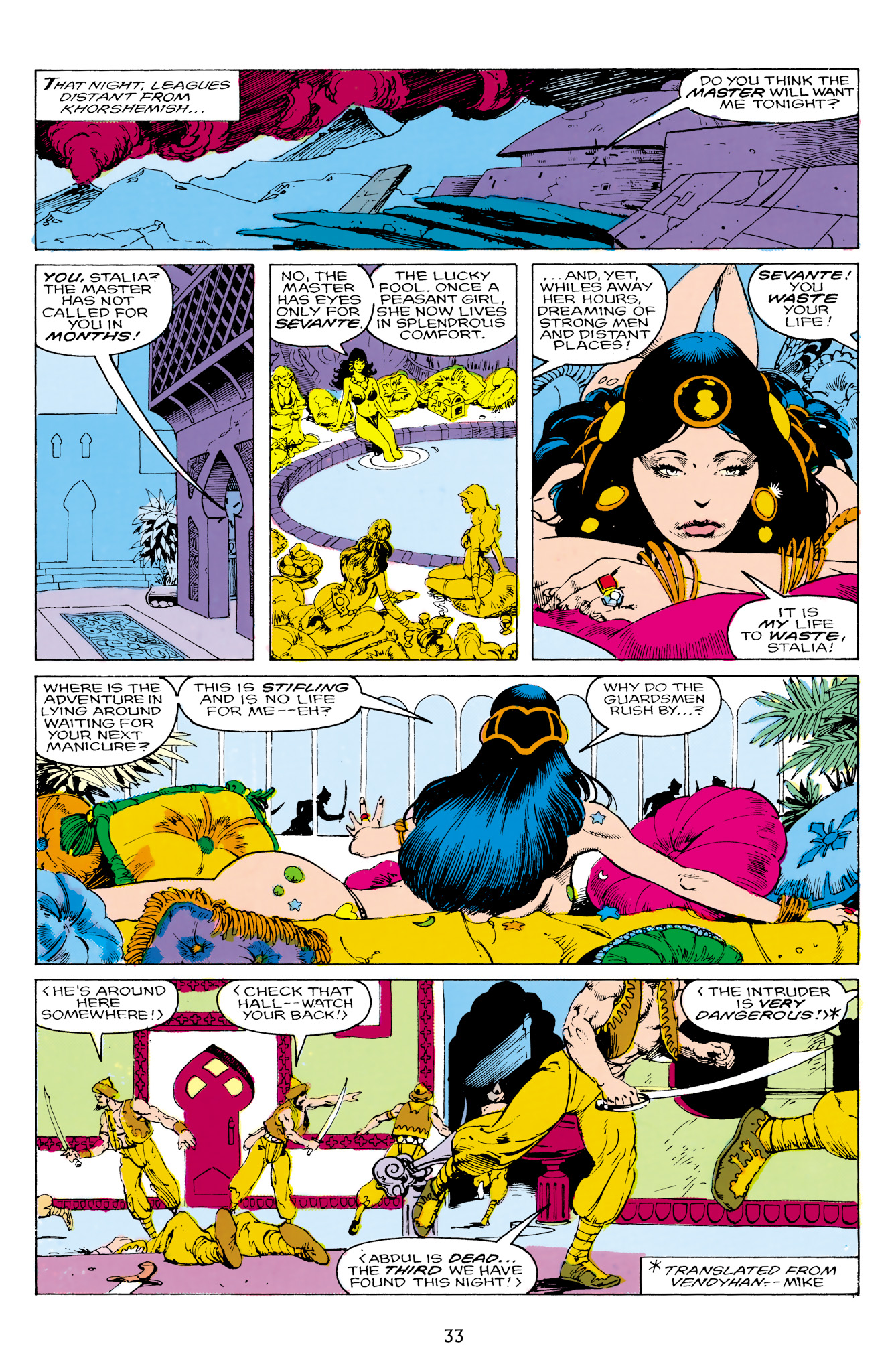 Read online The Chronicles of Conan comic -  Issue # TPB 27 (Part 1) - 33