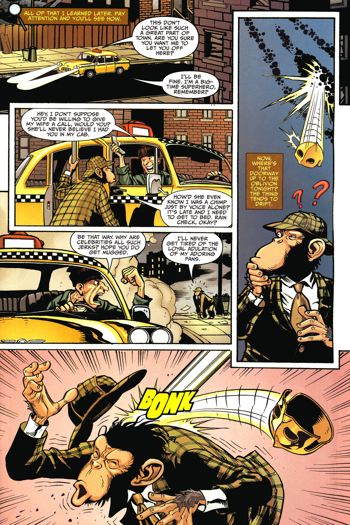 Read online The Helmet of Fate: Detective Chimp comic -  Issue # Full - 11