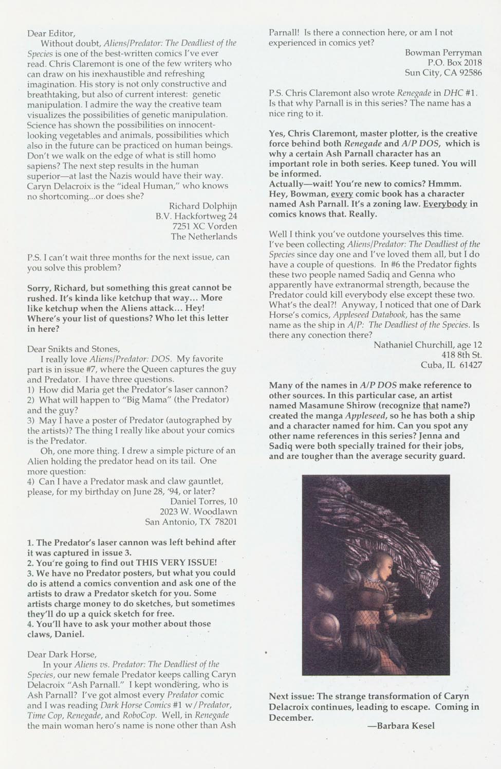 Read online Aliens/Predator: The Deadliest of the Species comic -  Issue #8 - 27