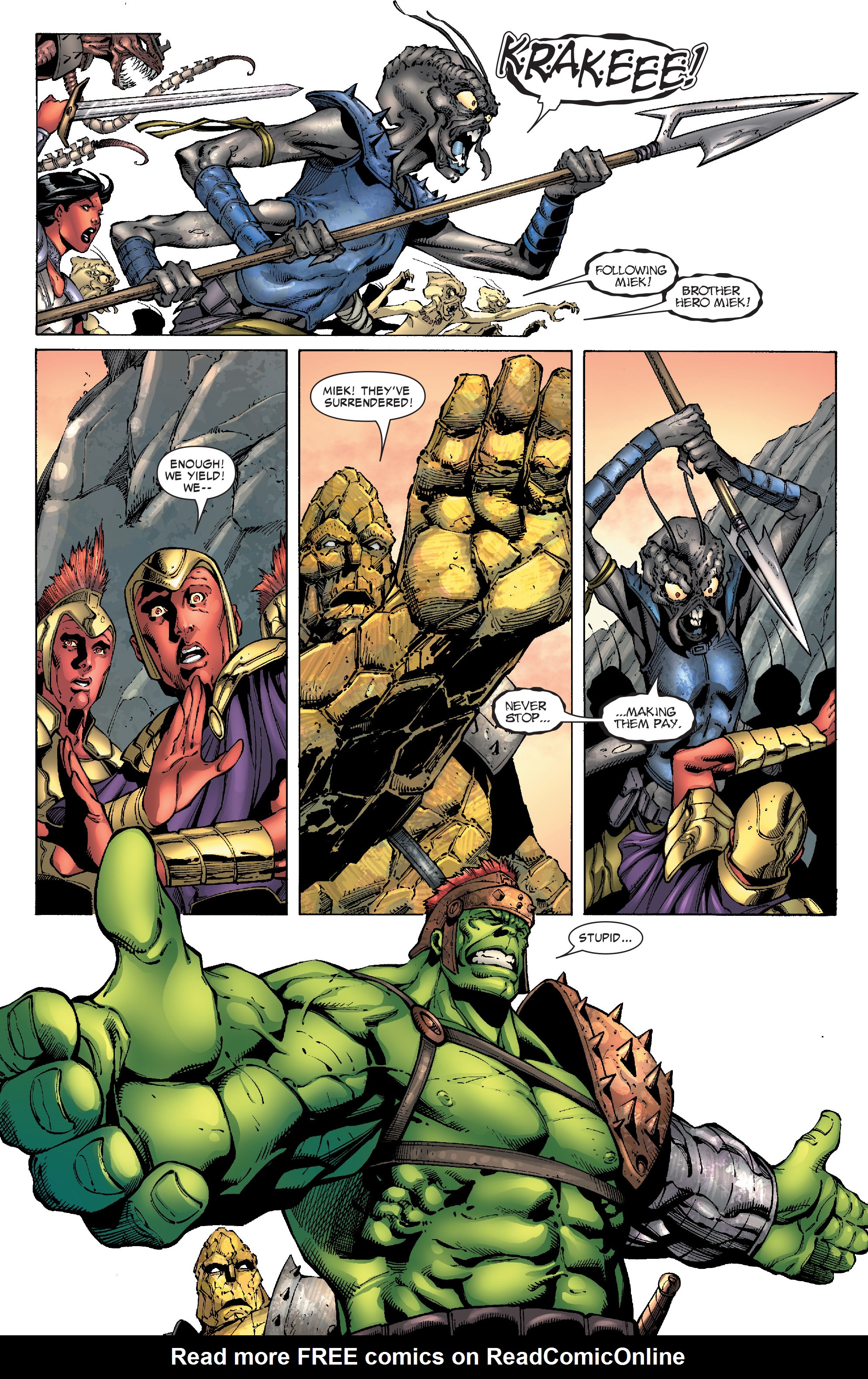 Read online Hulk: Planet Hulk Omnibus comic -  Issue # TPB (Part 4) - 15