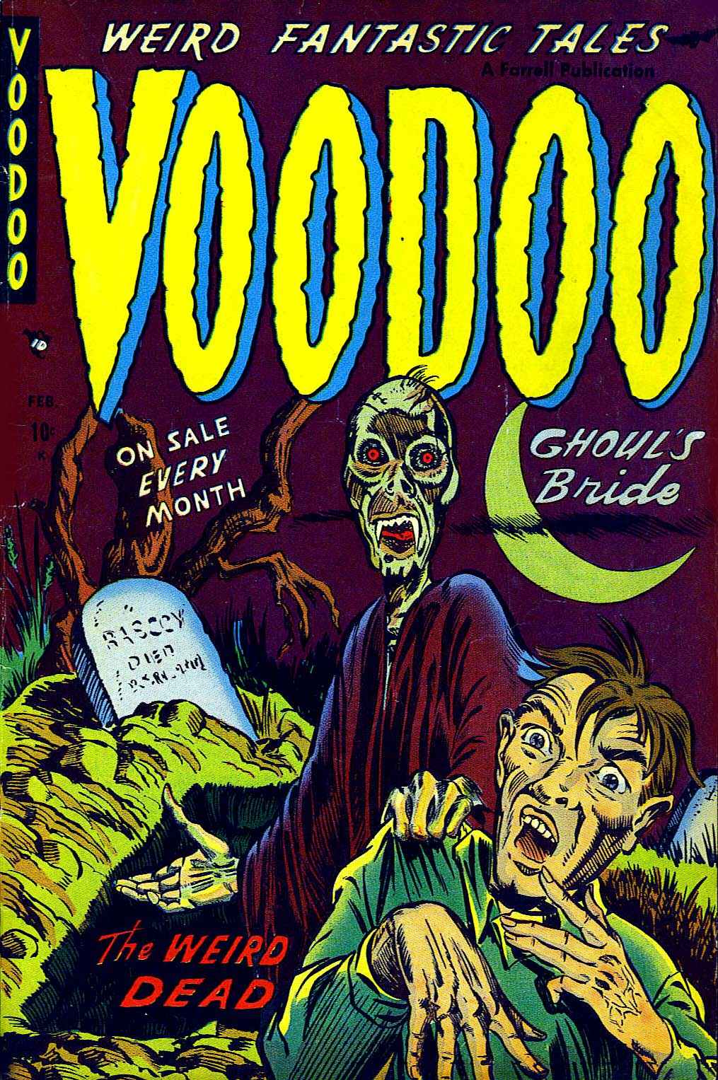 Read online Voodoo (1952) comic -  Issue #6 - 1