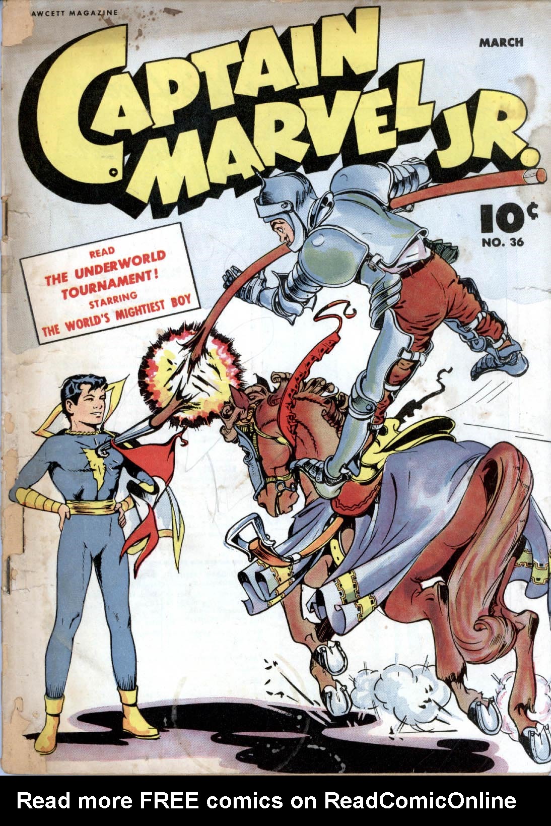 Read online Captain Marvel, Jr. comic -  Issue #36 - 2