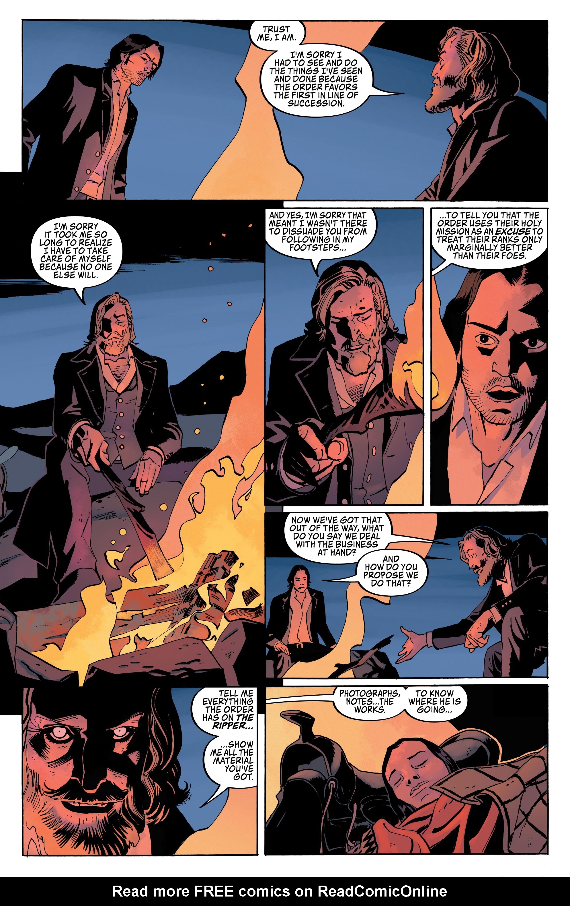 Read online Cross to Bear comic -  Issue #3 - 11