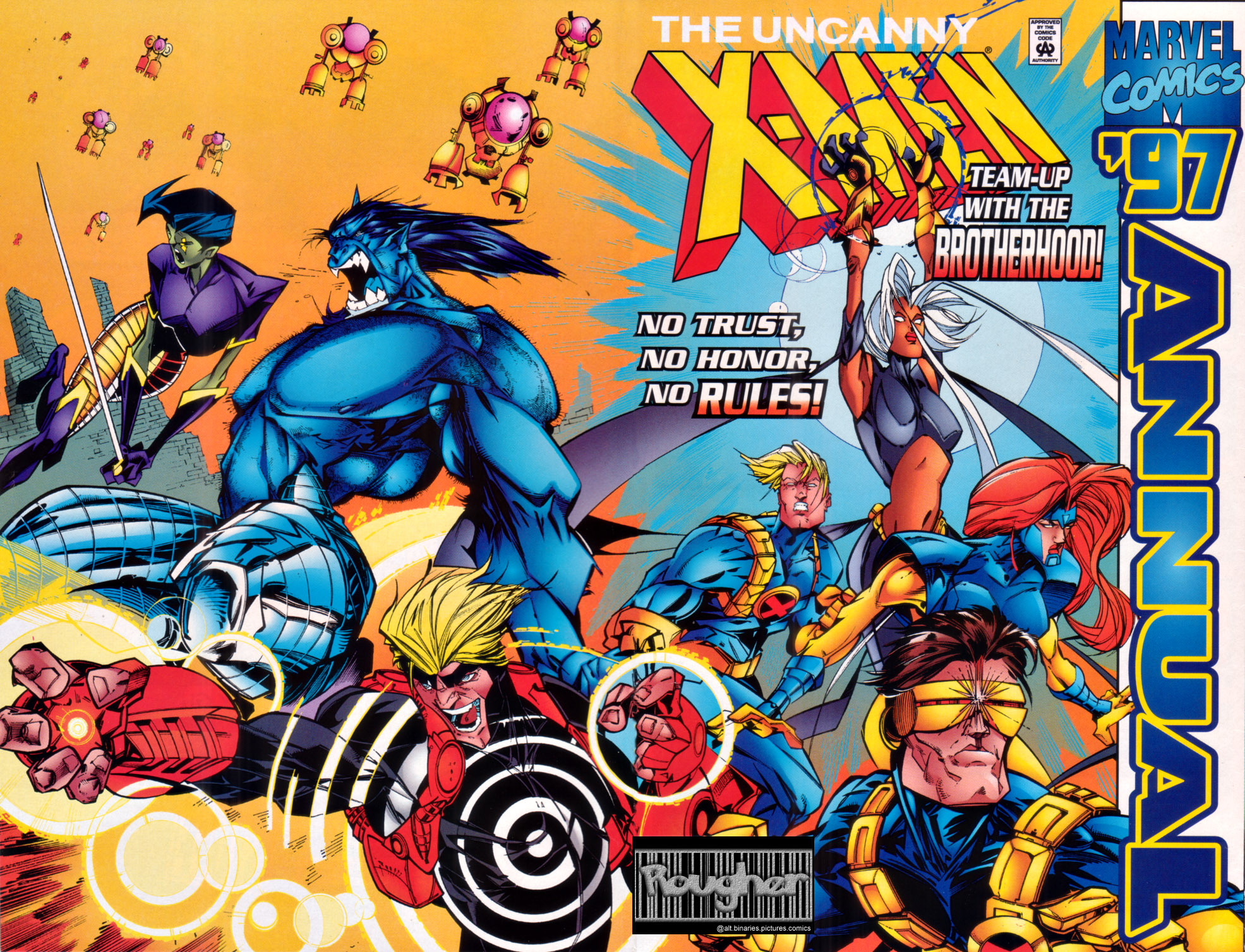 Read online X-Men Annual comic -  Issue #21 - 1