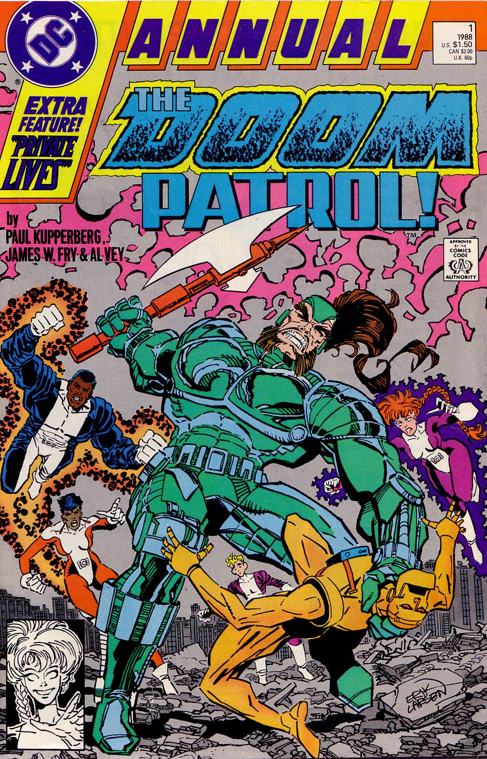 Read online Doom Patrol (1987) comic -  Issue # _Annual 1 - 1