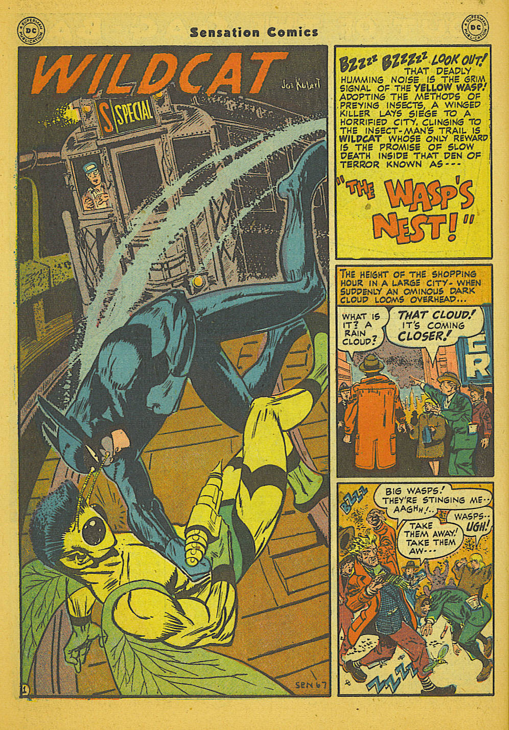 Read online Sensation (Mystery) Comics comic -  Issue #66 - 42