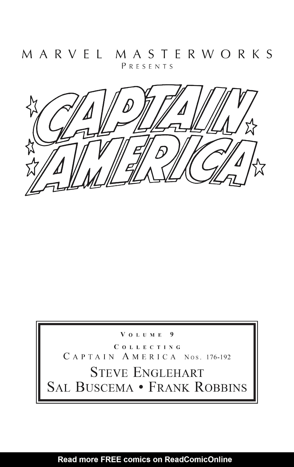 Marvel Masterworks: Captain America issue TPB 9 (Part 1) - Page 2
