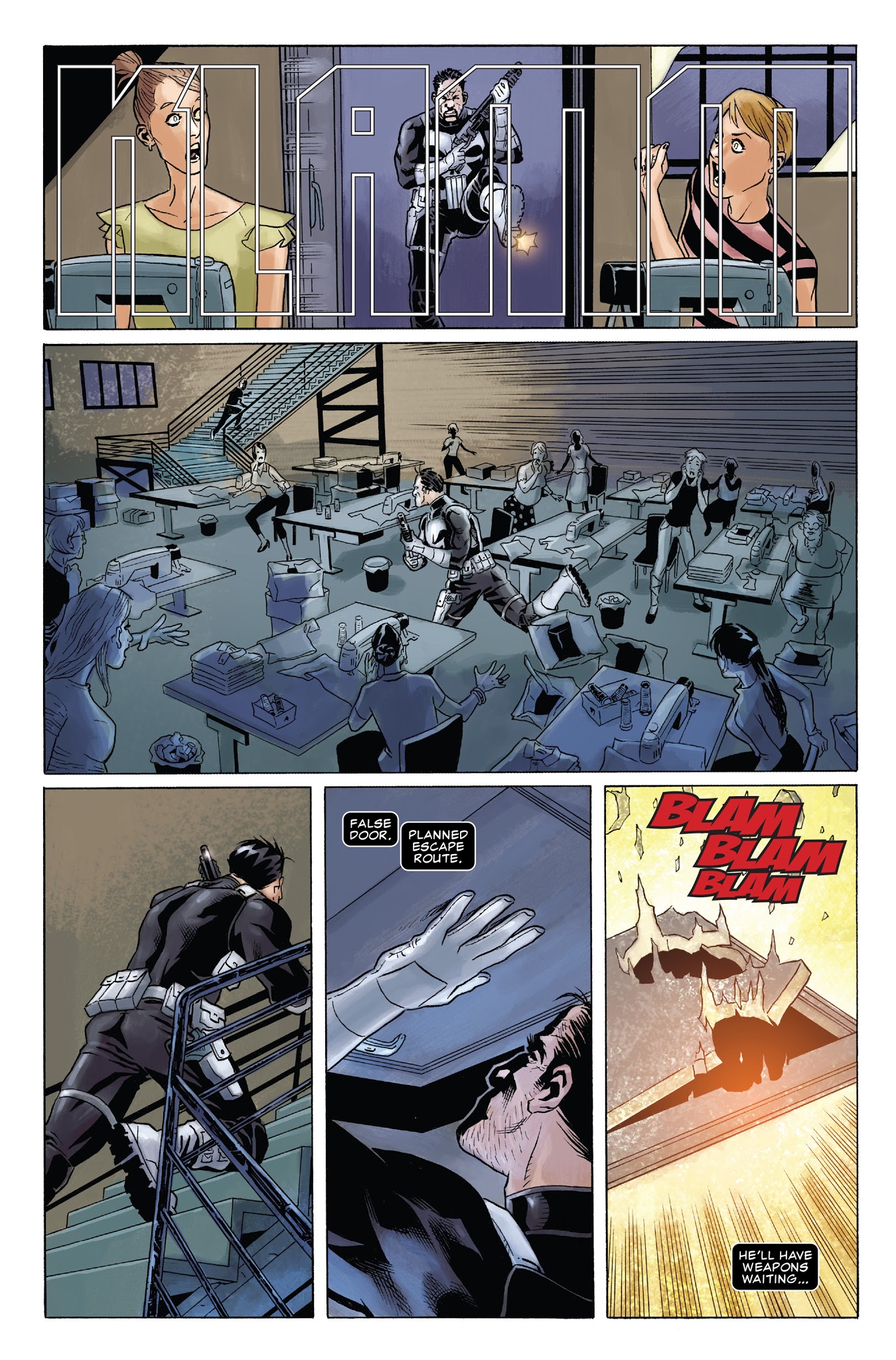 Read online Punisher: In The Blood comic -  Issue #3 - 13