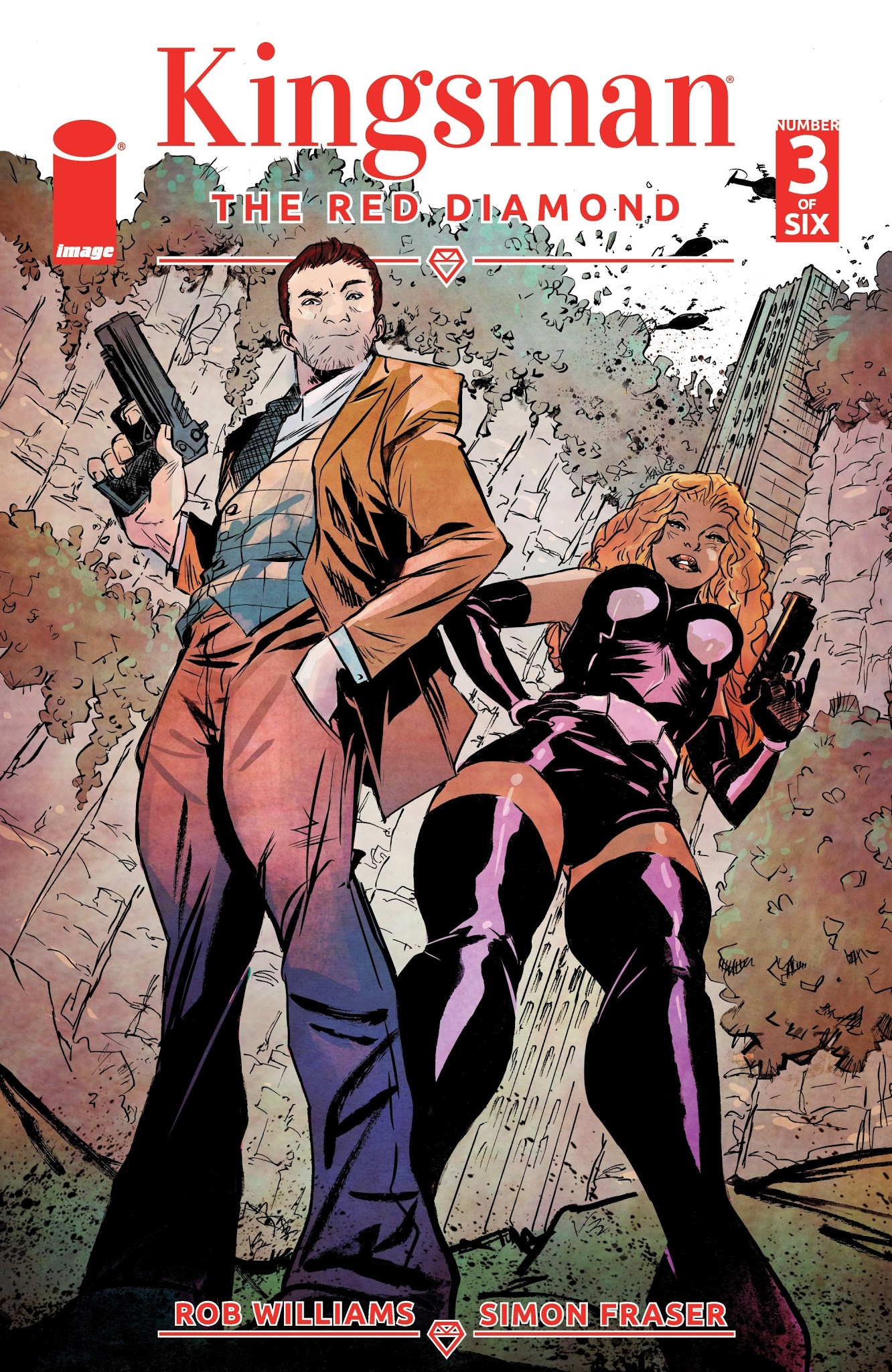 Read online Kingsman: The Red Diamond comic -  Issue #3 - 1