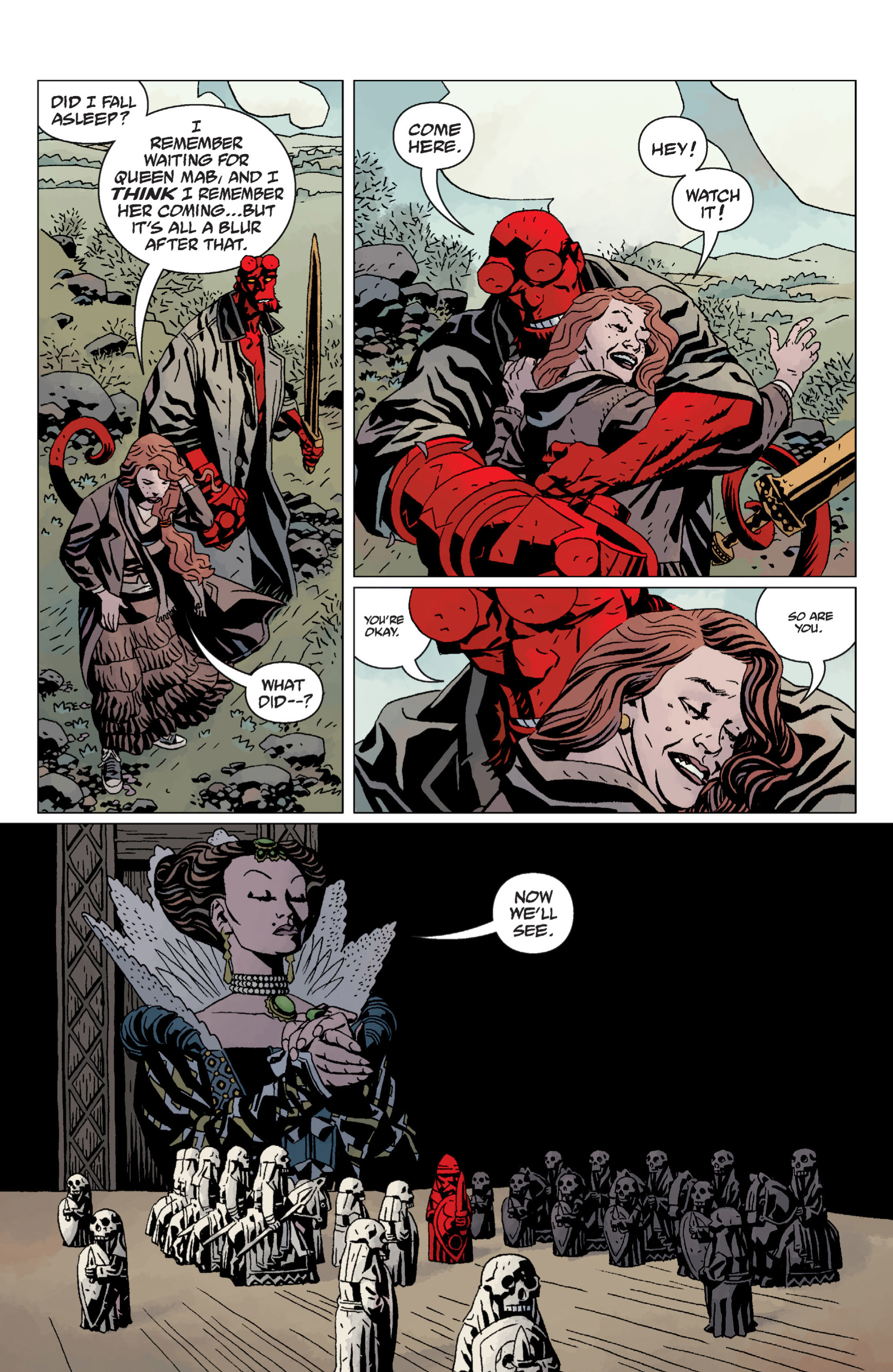 Read online Hellboy comic -  Issue #9 - 168