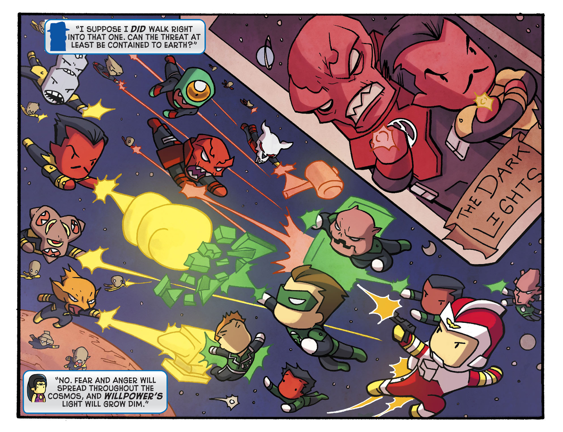 Read online Scribblenauts Unmasked: A Crisis of Imagination comic -  Issue #1 - 6