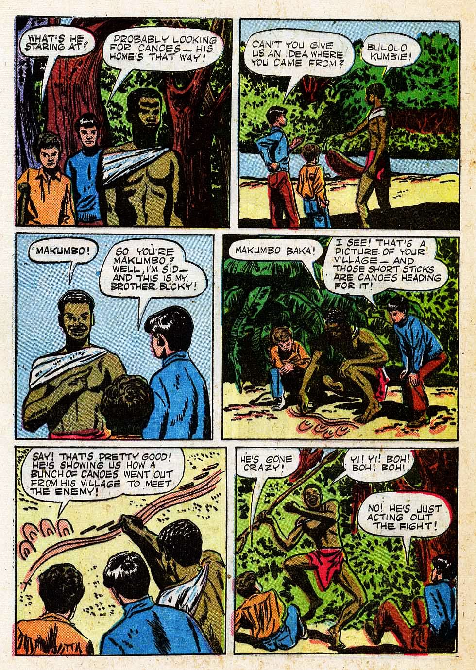 Read online Tarzan (1948) comic -  Issue #13 - 48