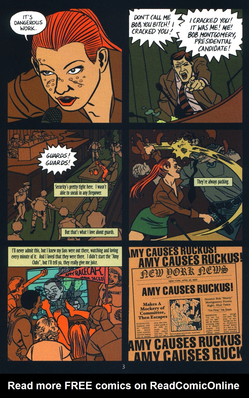 Read online Amy Racecar comic -  Issue #1 - 5