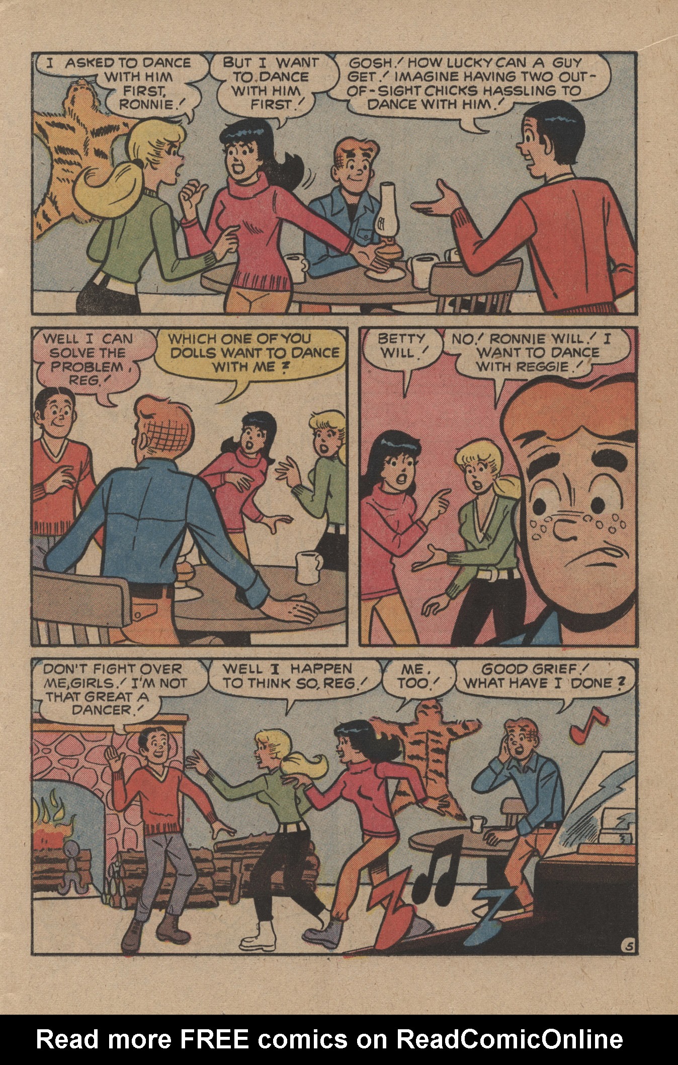 Read online Reggie and Me (1966) comic -  Issue #62 - 15