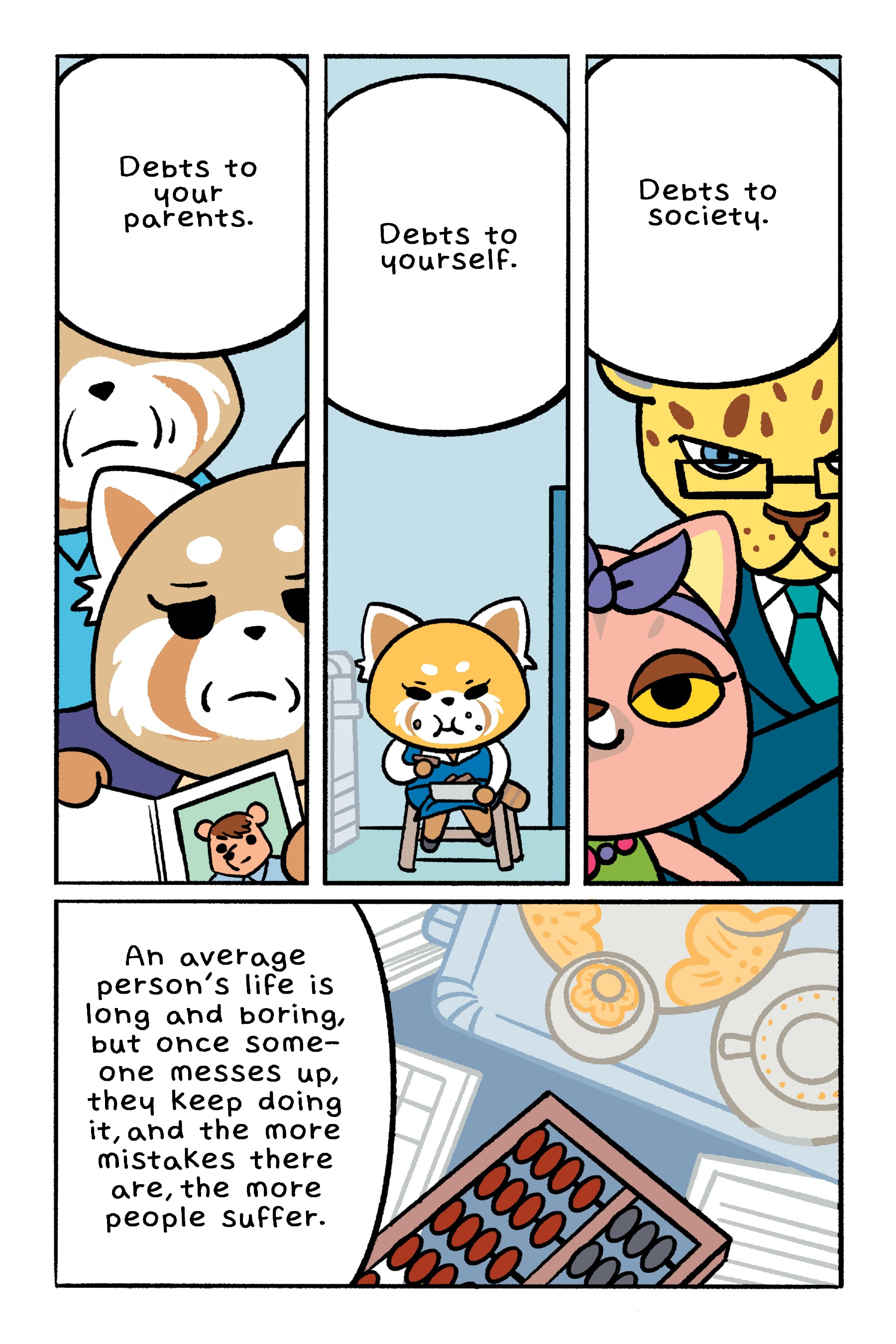 Read online Aggretsuko: Down the Rabbit Hole comic -  Issue # TPB - 66