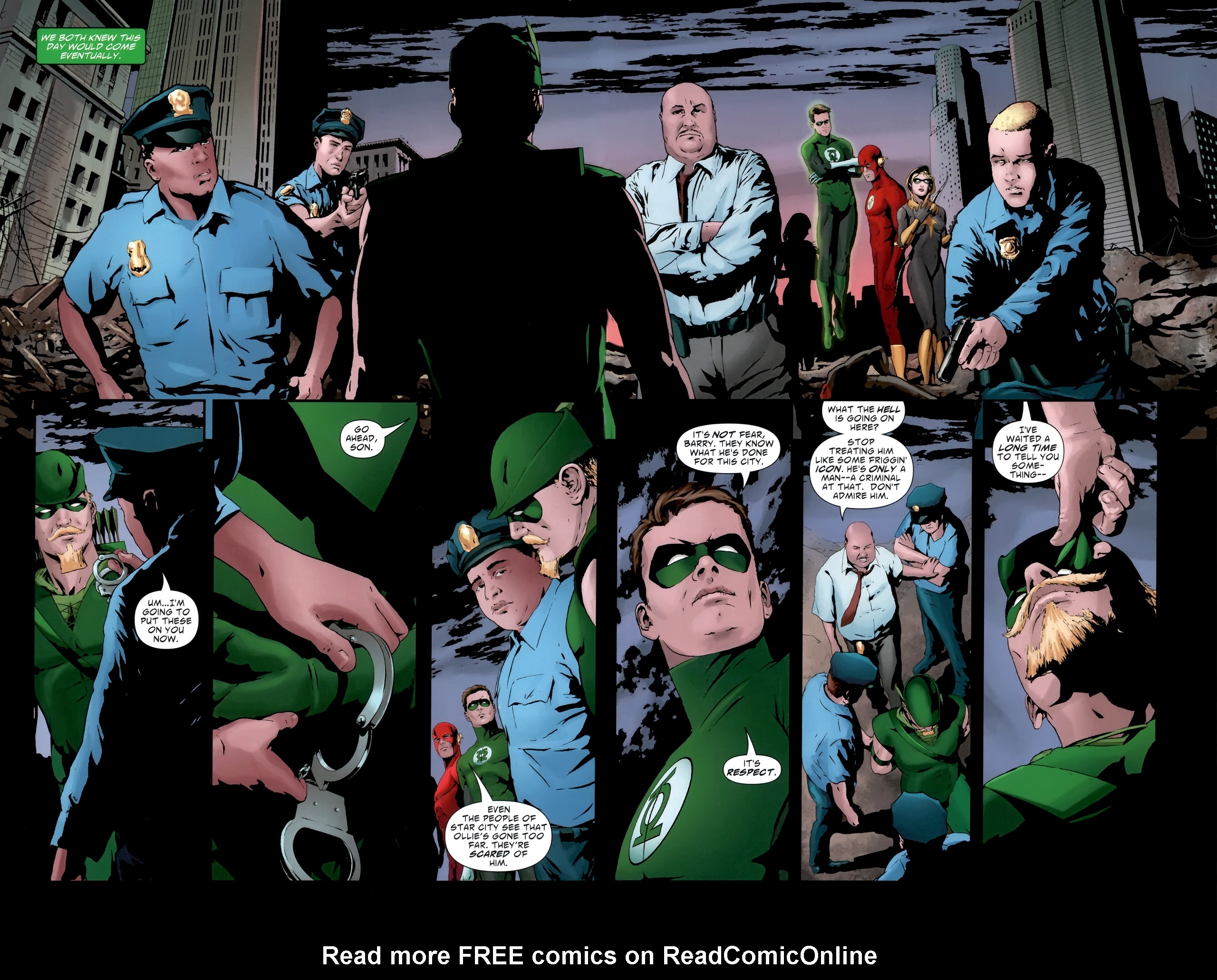 Read online Green Arrow/Black Canary comic -  Issue #32 - 3
