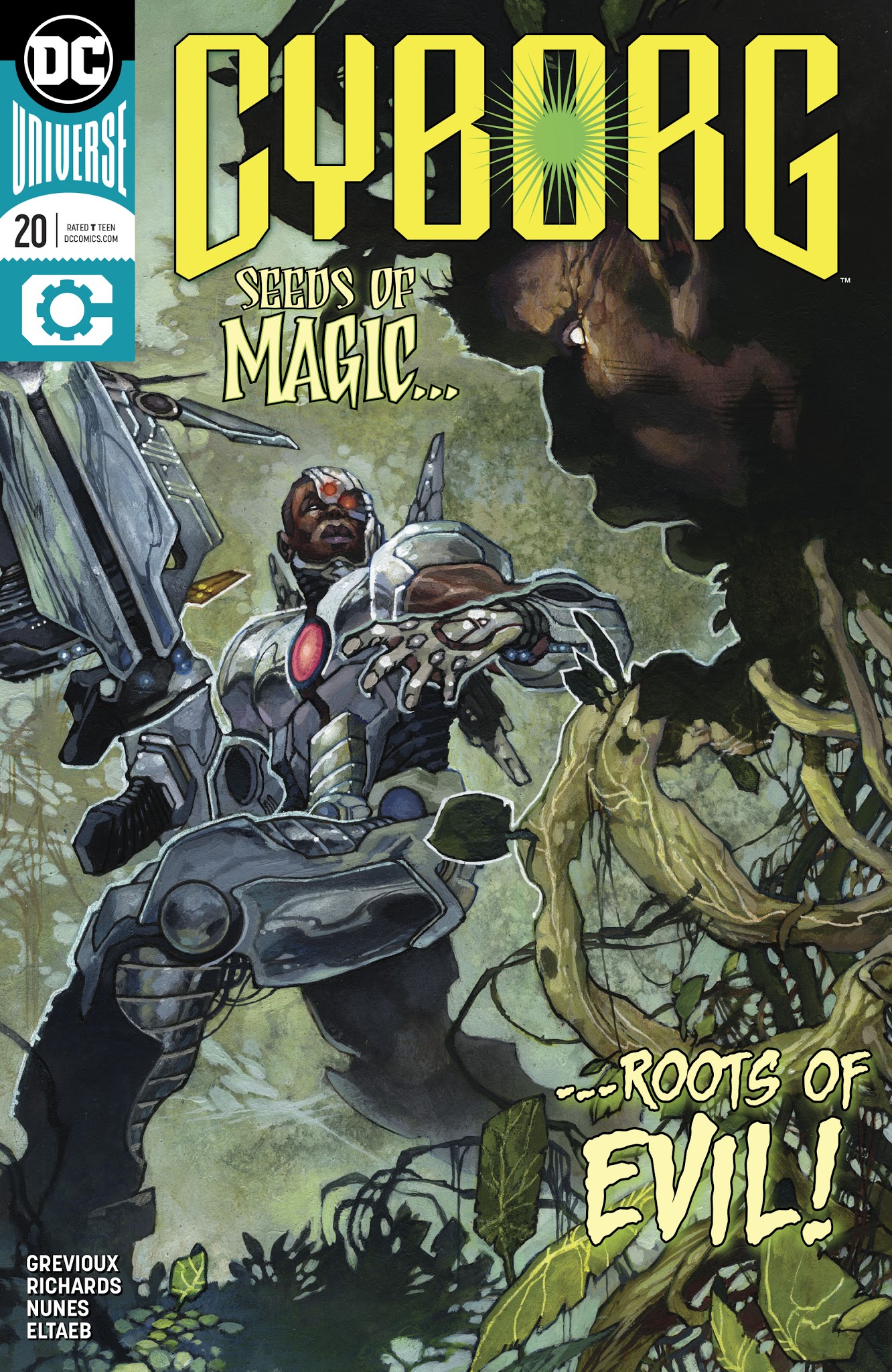 Read online Cyborg (2016) comic -  Issue #20 - 1