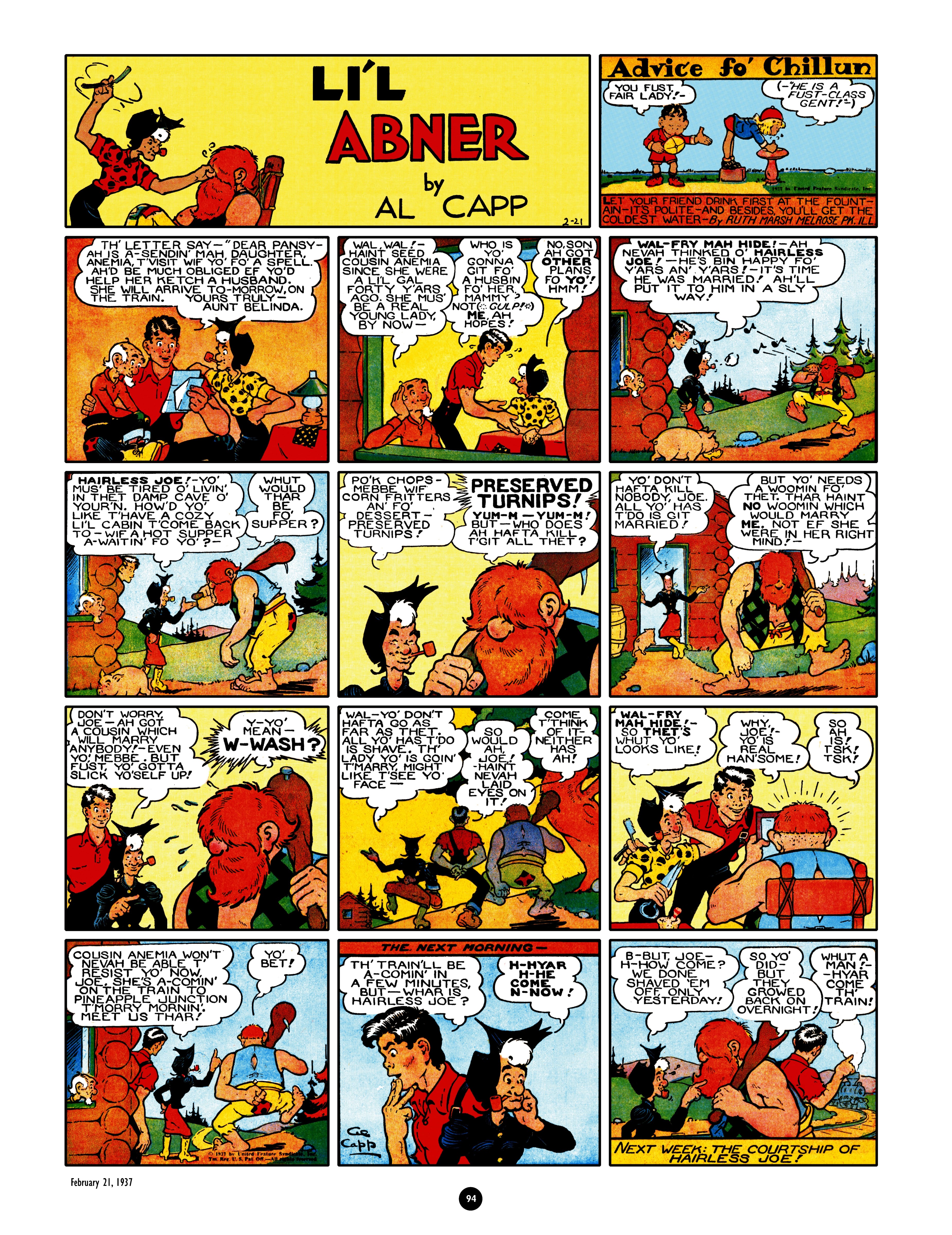 Read online Al Capp's Li'l Abner Complete Daily & Color Sunday Comics comic -  Issue # TPB 2 (Part 1) - 95
