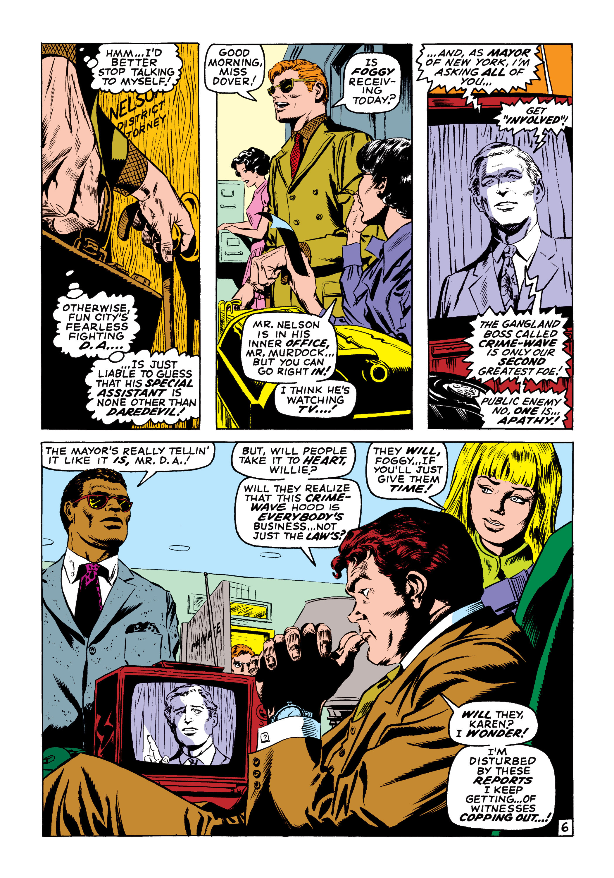Read online Marvel Masterworks: Daredevil comic -  Issue # TPB 6 (Part 2) - 17