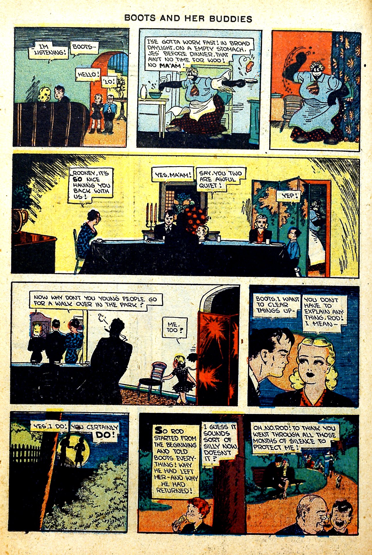 Read online Boots and Her Buddies (1948) comic -  Issue #8 - 14