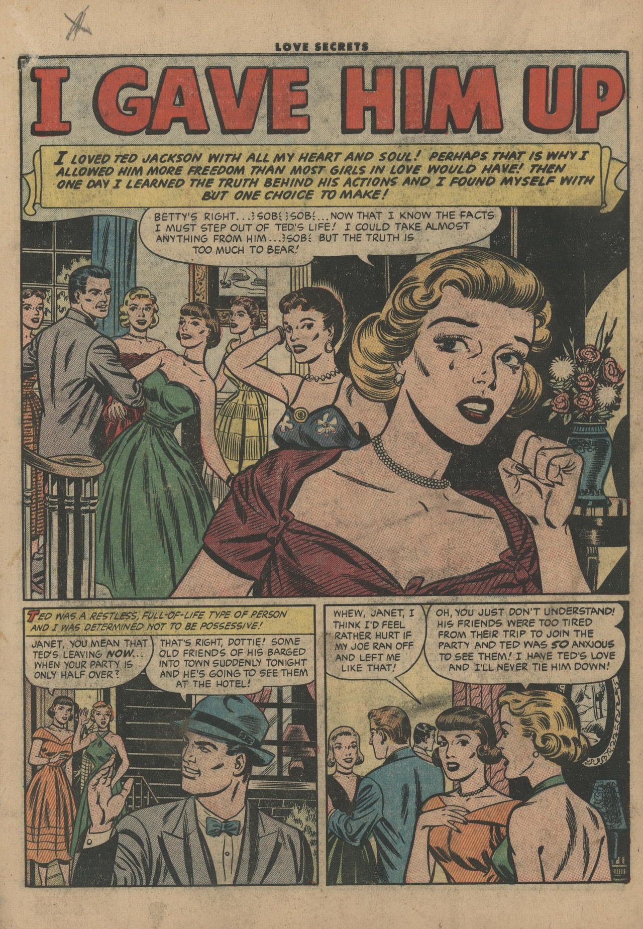 Read online Love Secrets (1953) comic -  Issue #41 - 3