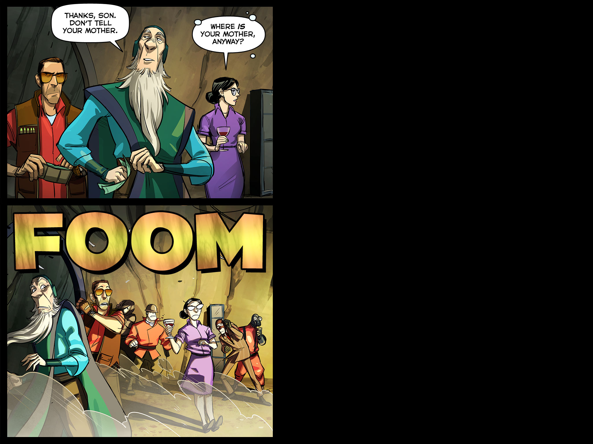 Read online Team Fortress 2 comic -  Issue #4 - 102