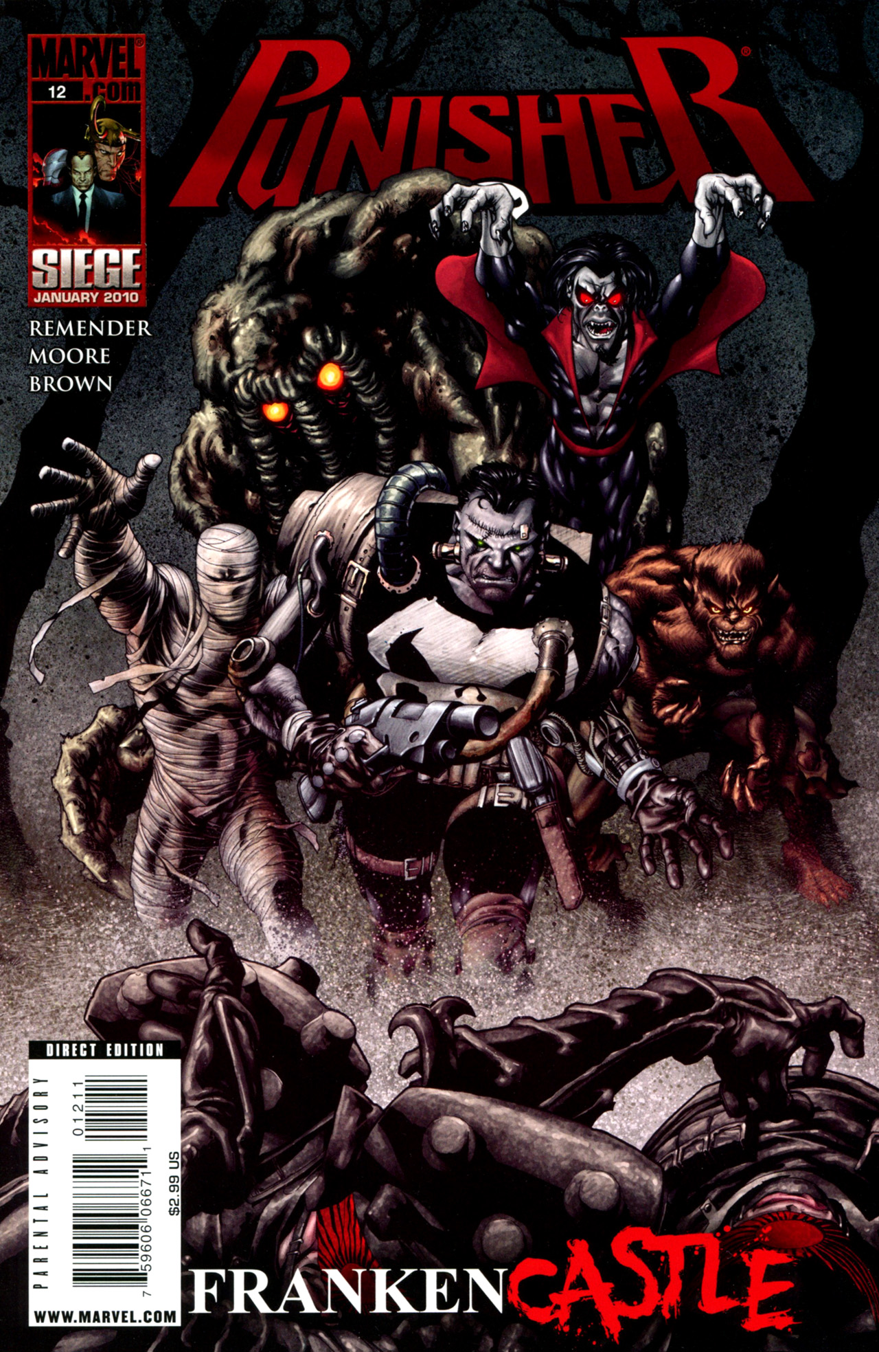Read online Punisher (2009) comic -  Issue #12 - 1