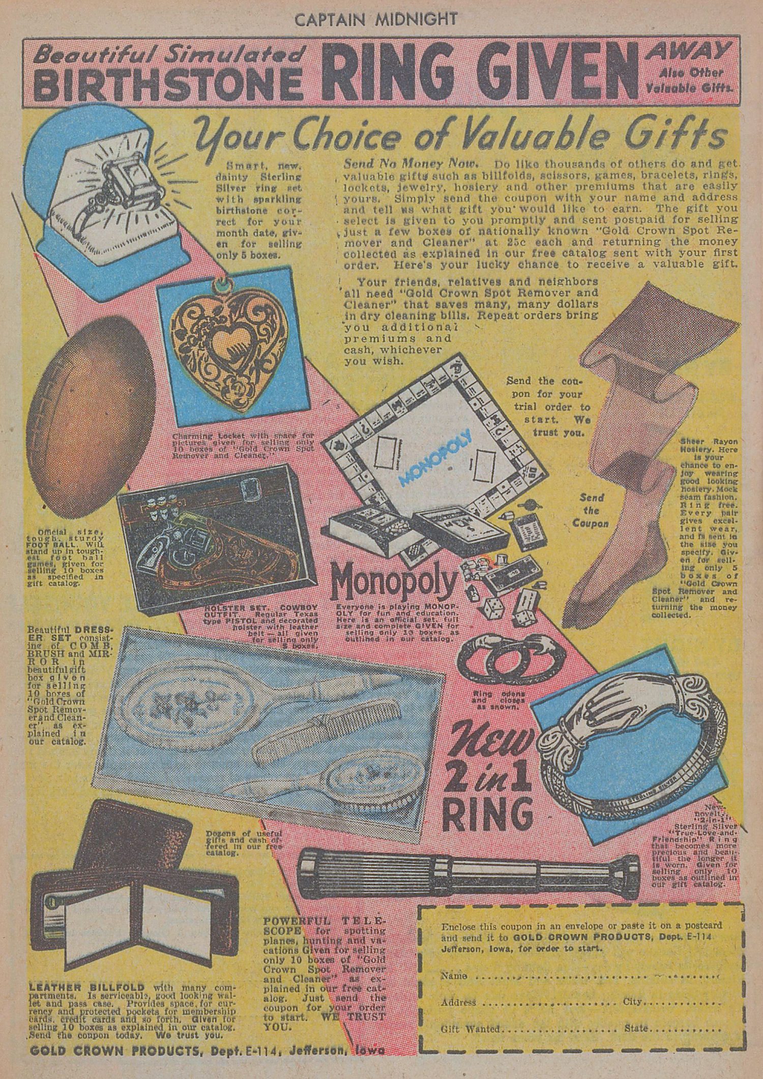 Read online Captain Midnight (1942) comic -  Issue #24 - 33