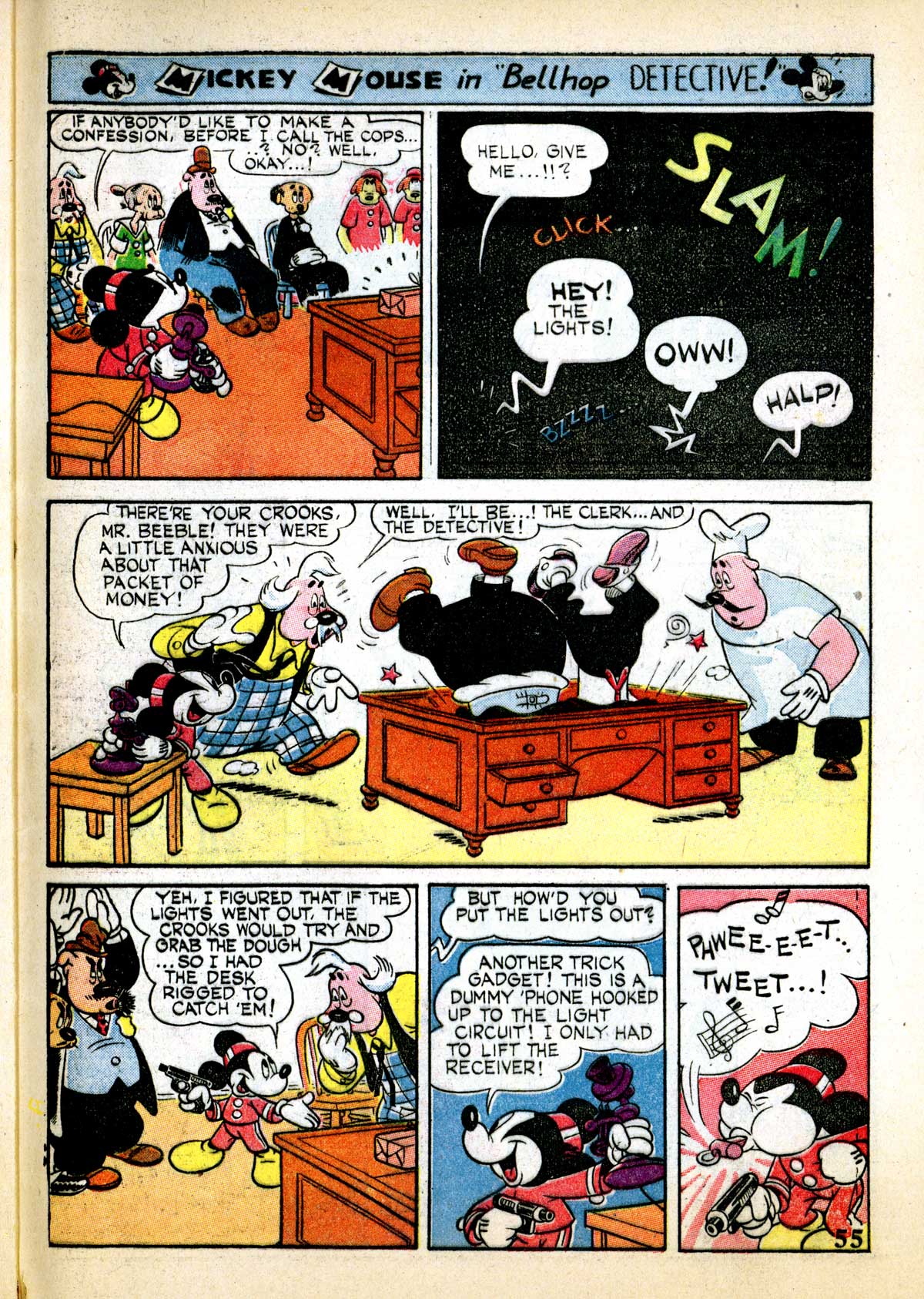 Read online Walt Disney's Comics and Stories comic -  Issue #35 - 57