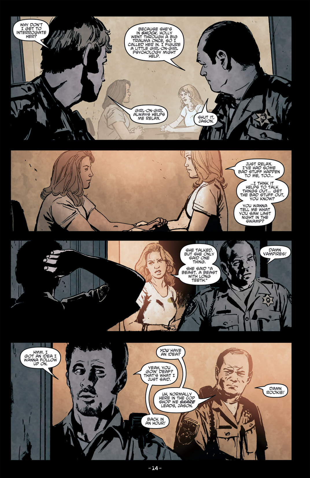 Read online True Blood (2012) comic -  Issue #6 - 16