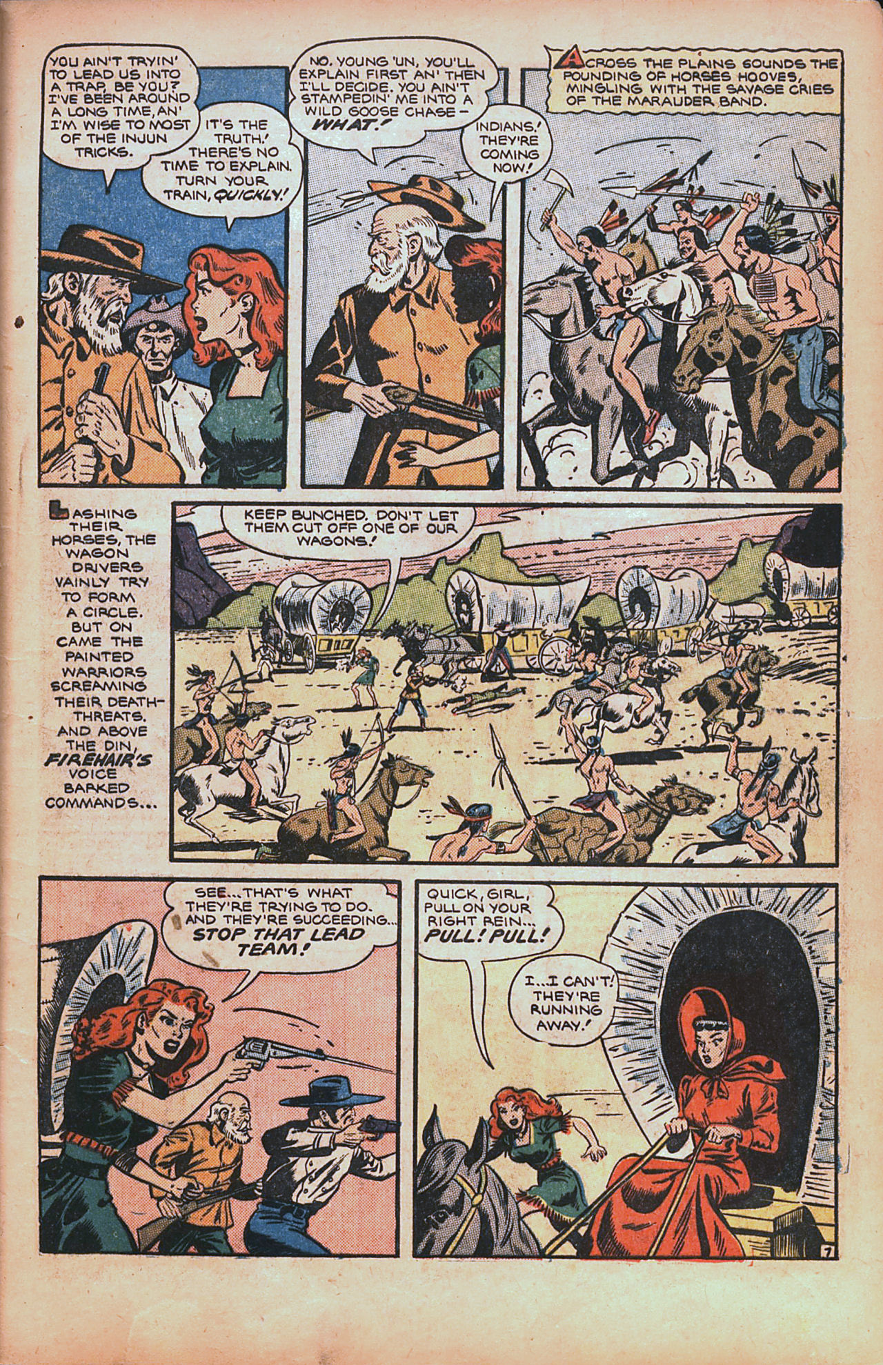 Read online Pioneer West Romances comic -  Issue #3 - 9