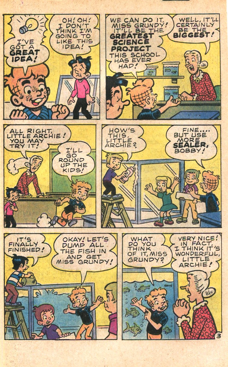 Read online Archie's TV Laugh-Out comic -  Issue #93 - 29