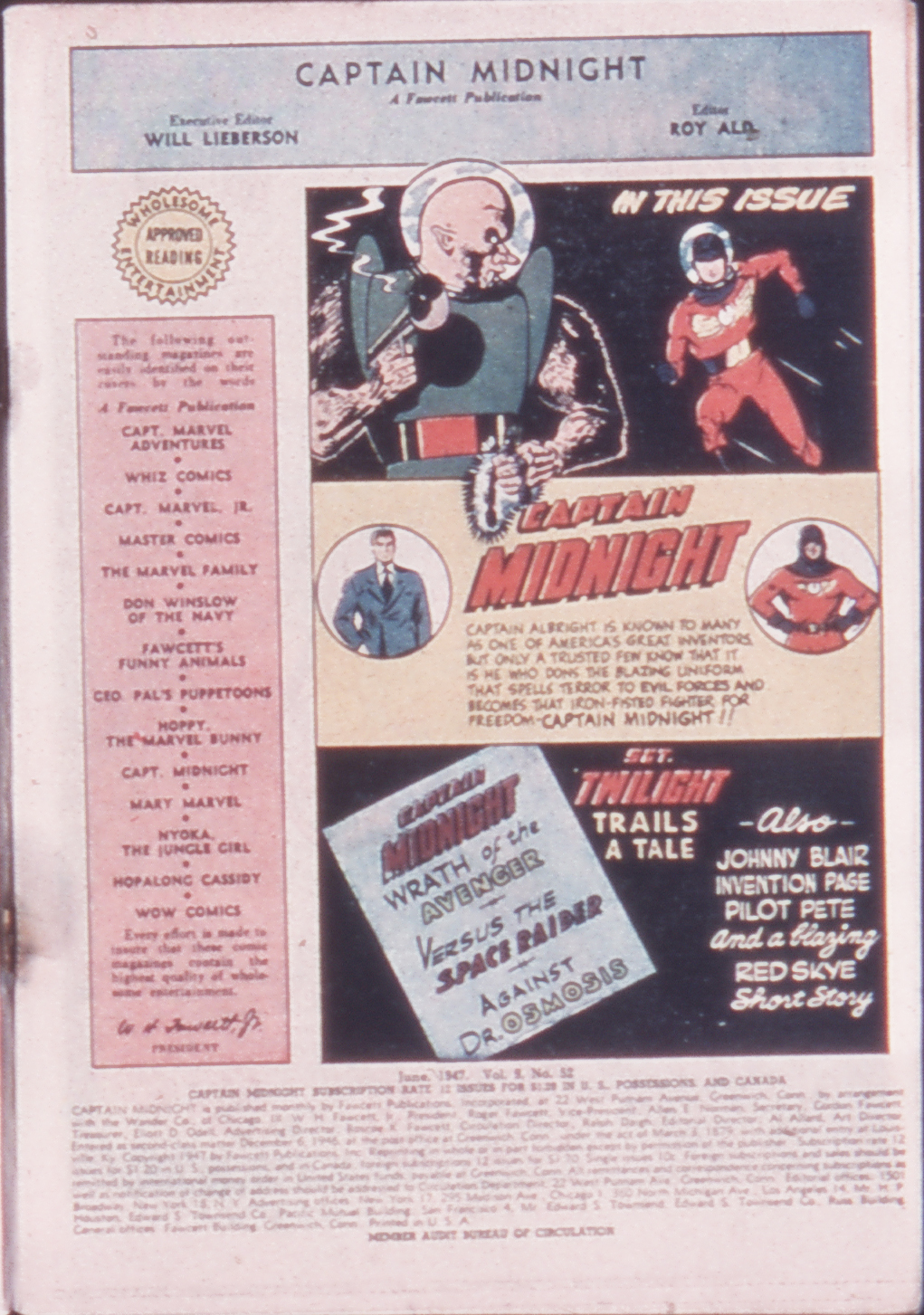 Read online Captain Midnight (1942) comic -  Issue #52 - 3