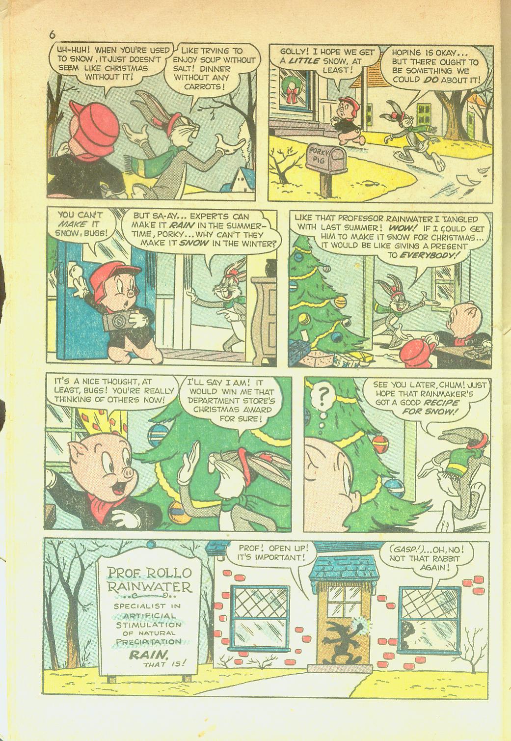 Read online Bugs Bunny's Christmas Funnies comic -  Issue # TPB 7 - 8