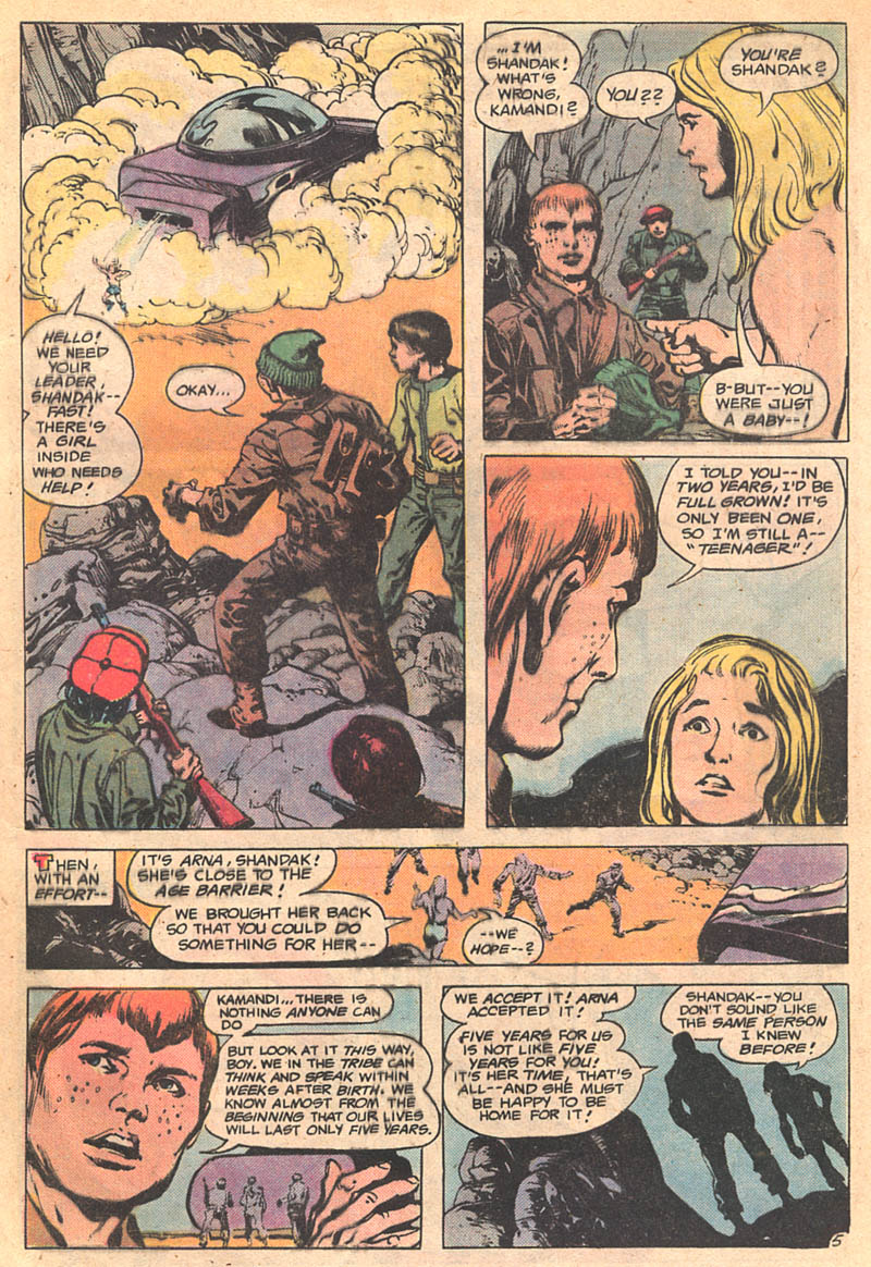 Read online Kamandi, The Last Boy On Earth comic -  Issue #51 - 6