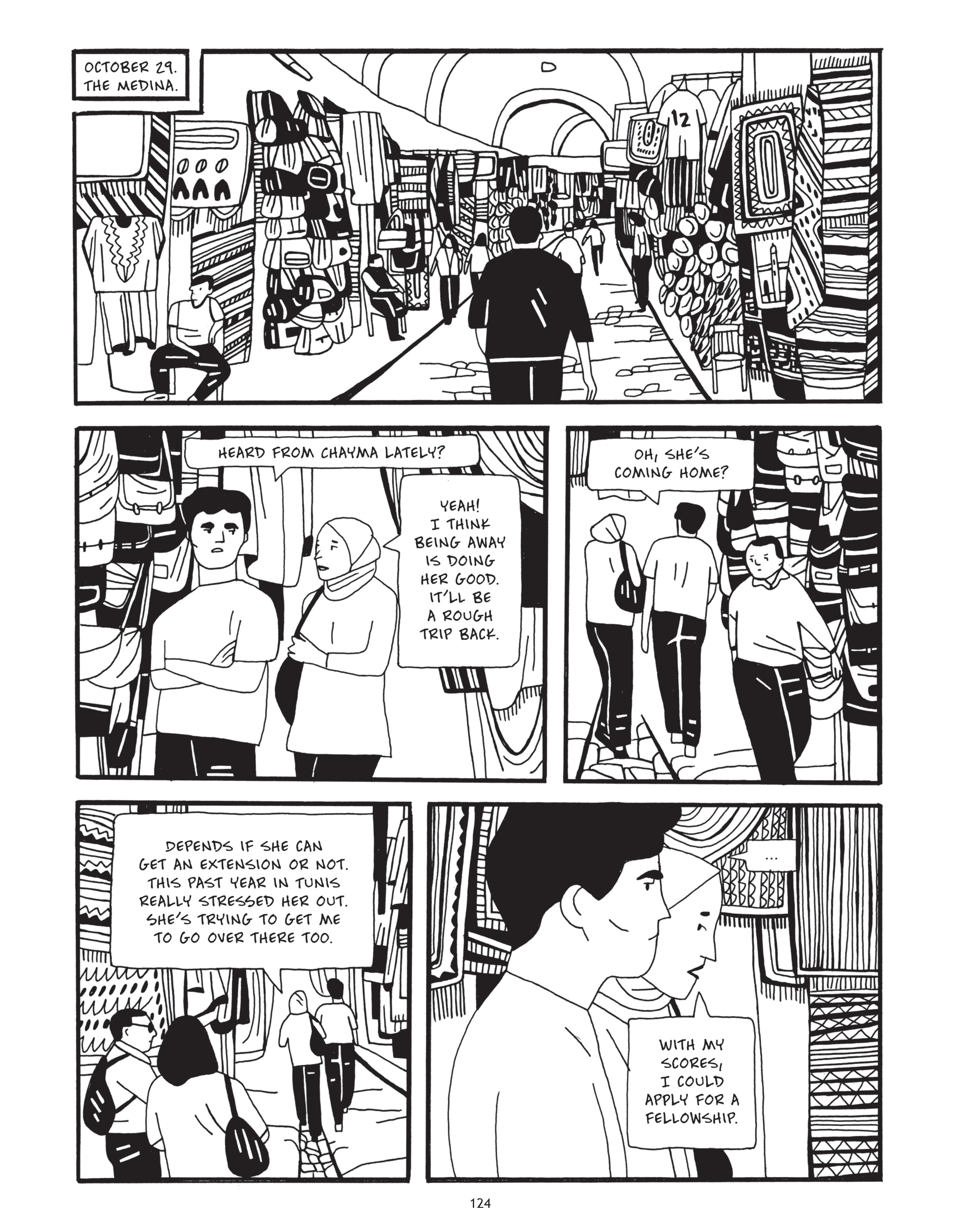 Read online After the Spring: A Story of Tunisian Youth comic -  Issue # TPB - 124