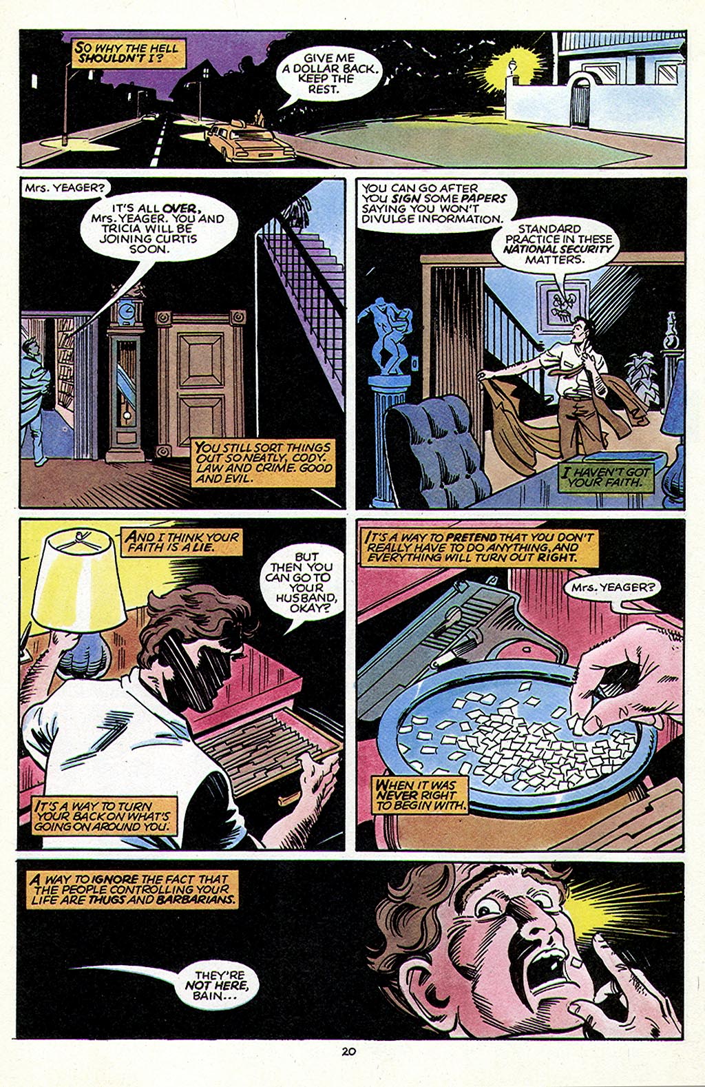 Read online Whisper (1986) comic -  Issue #11 - 26