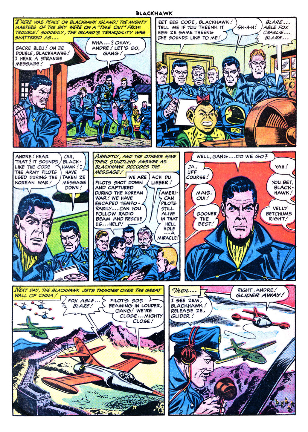 Read online Blackhawk (1957) comic -  Issue #80 - 4