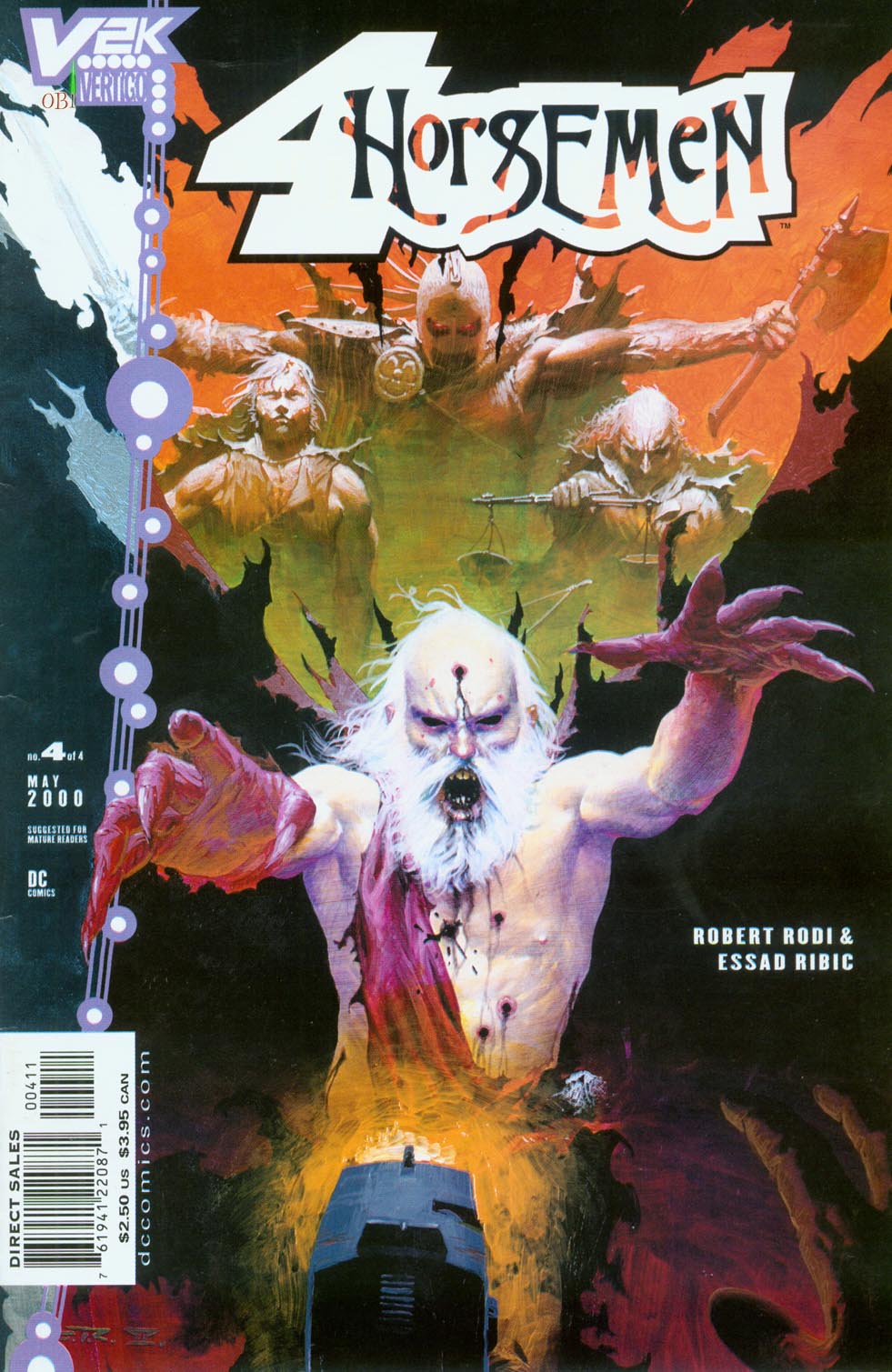 Read online Four Horsemen comic -  Issue #4 - 1