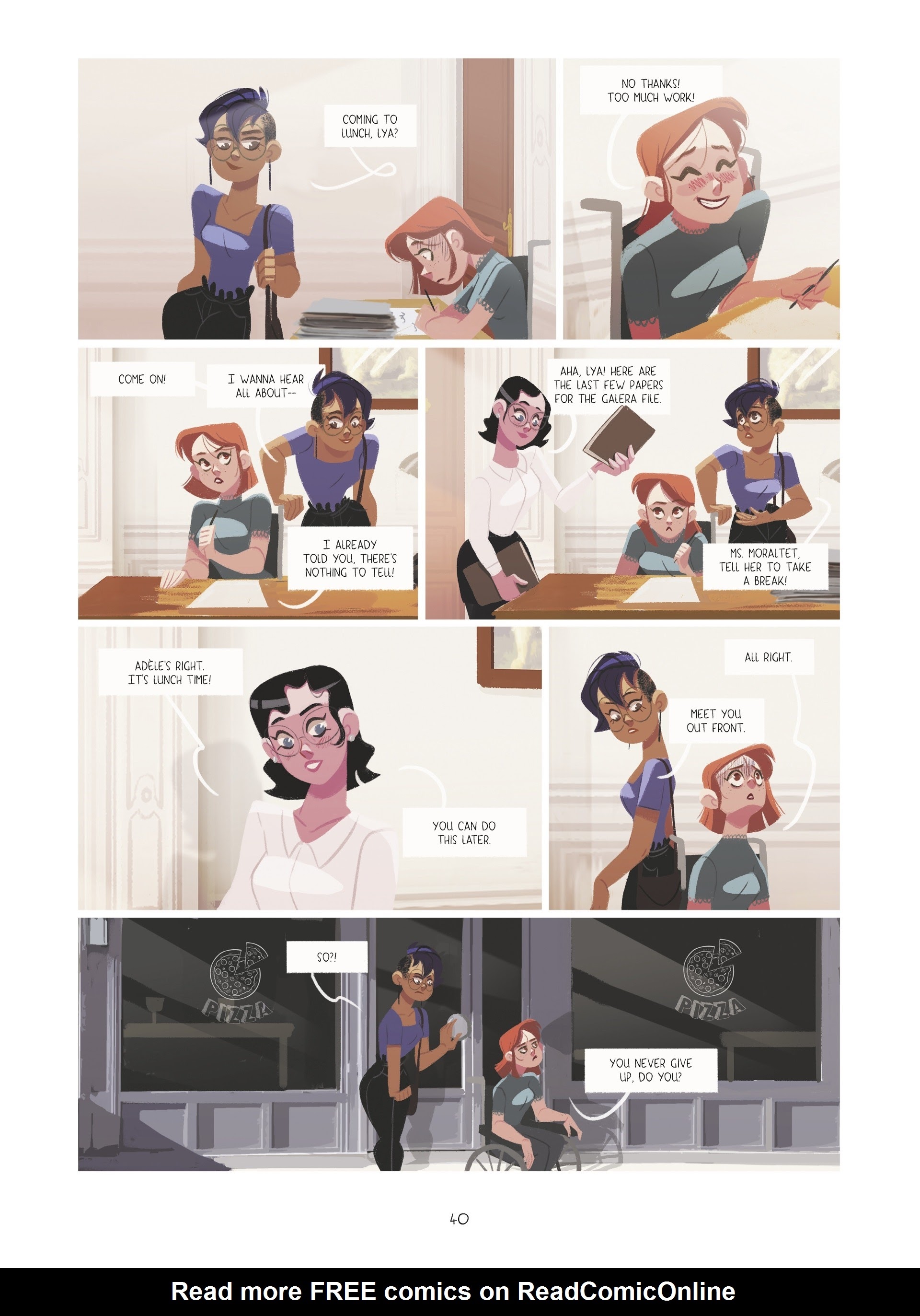 Read online Through Lya's Eyes comic -  Issue #1 - 40