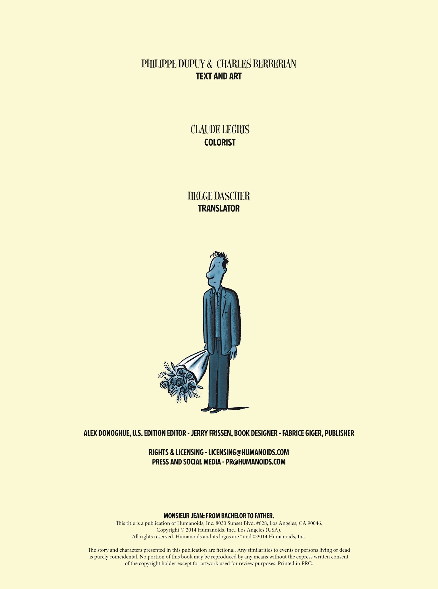 Read online Monsieur Jean comic -  Issue #2 - 2