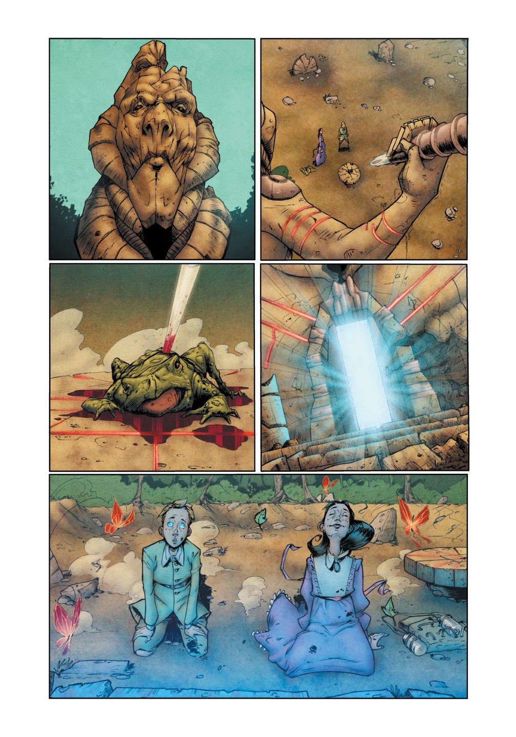 Read online Butterfly Gate comic -  Issue # Full - 17