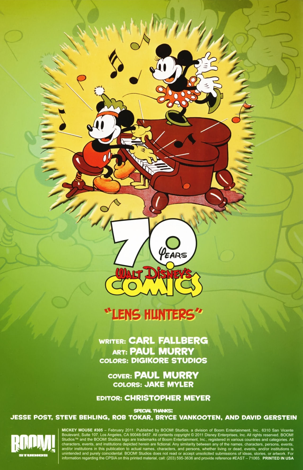 Read online Walt Disney's Mickey Mouse comic -  Issue #305 - 2