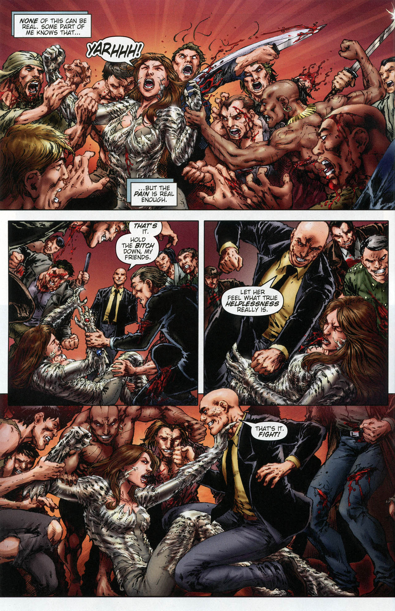 Read online Witchblade: Demon Reborn comic -  Issue #4 - 6