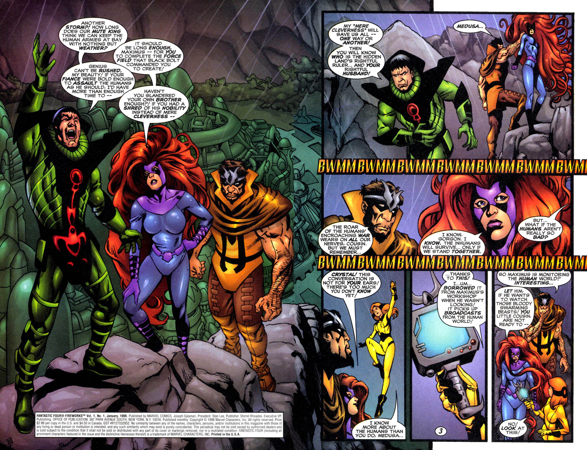 Read online Fantastic Four: Fireworks comic -  Issue #1 - 3