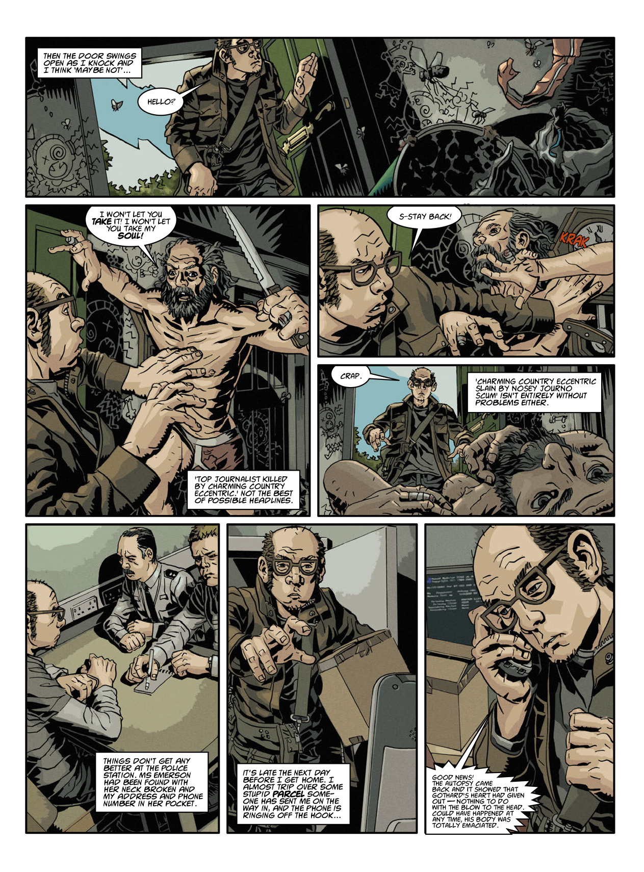Read online Tharg's Creepy Chronicles comic -  Issue # TPB - 140